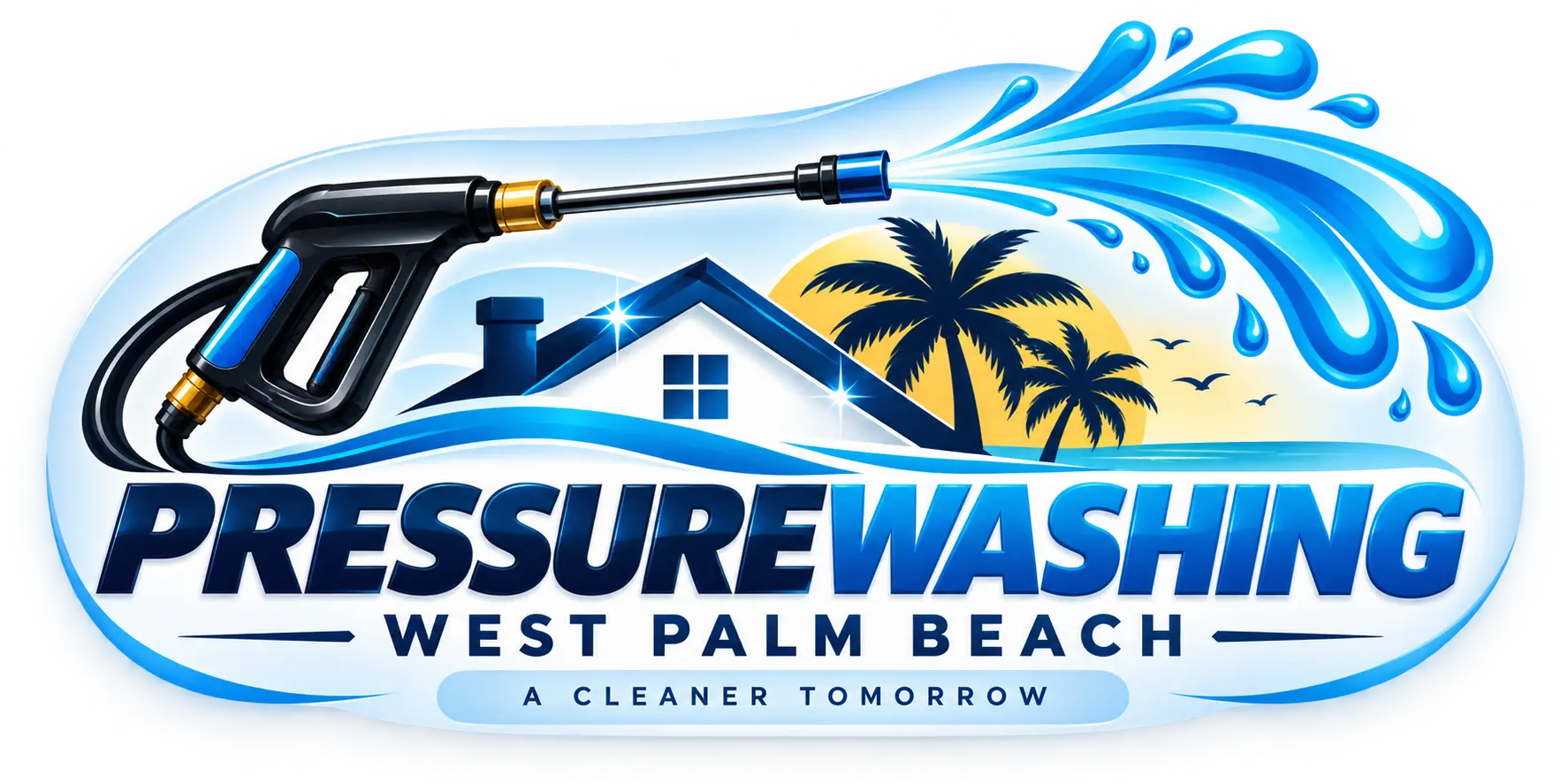 Pressure Washing West Palm Beach logo